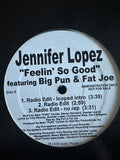 Jennifer Lopez  - Feelin' So Good 12" Single (Promo)  LP Vinyl - Used