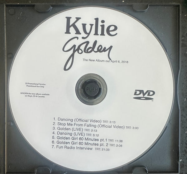 Kylie Minogue - GOLDEN DVD Promos Videos, LIVE, Radio, TV