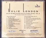 Julie London 2 for 1 Julie Is Her Name Volume 1 &2 CD - Used