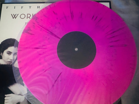Fifth Harmony - WORK FROM HOME  colored pink LP vinyl 12"  single - Used