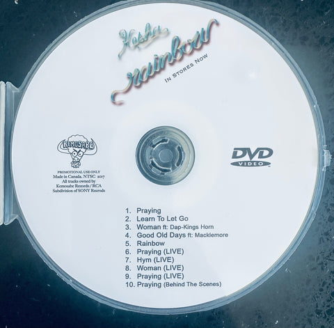 KESHA DVD - Rainbow  10 Videos and LIVE
