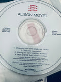 Alison Moyet whispering your name, part one and two CD singles used
