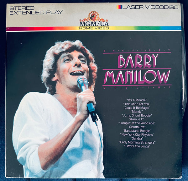 Barry manilow laser disc