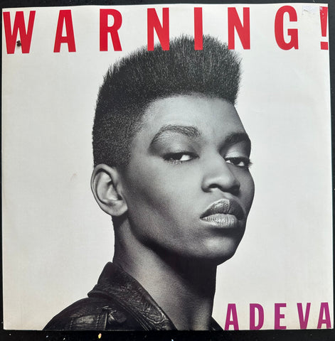 Adeva Warning! Vinyl 12" Single LP = Used