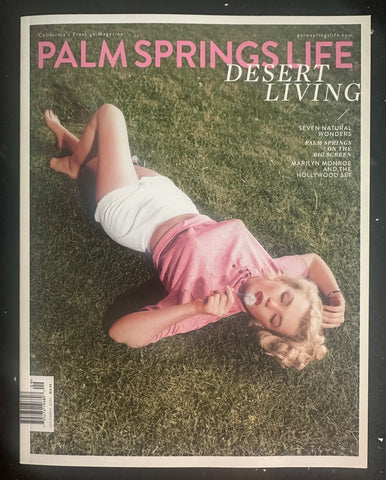 Marilyn Monroe desert living magazine Palm Springs used- USA orders only due to weight