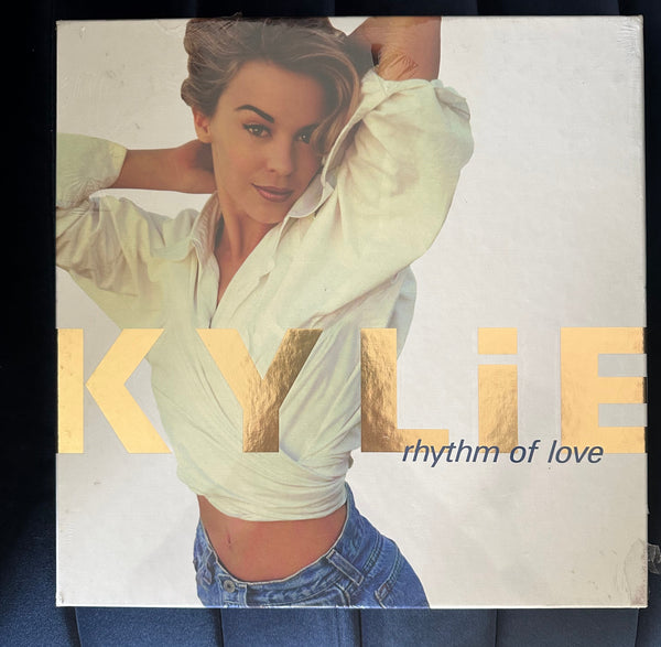 Kylie Minogue rhythm of love collectors box set vinyl, 2CD, DVD - new (US ORDERS ONLY)