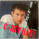 Corey Hart 12" single LP vinyl boy in the box 80s used promo hole
