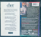 Cher  HBO Live in Concert PROMO VHS + Cher Fitness workout VHS - Used