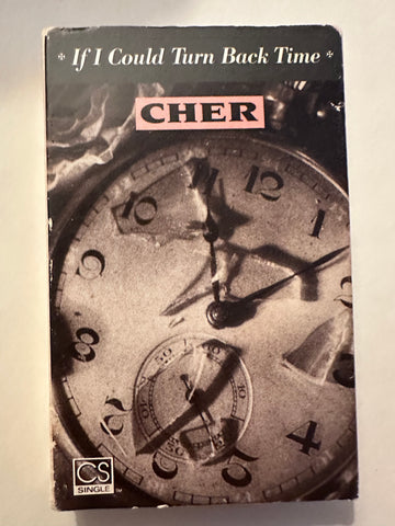 CHER - If I Could Turn Back Time  - Cassette Single - Used