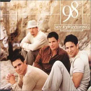 98 Degrees - My Everything / Give Me Just One Night +2  (Import CD single) Used