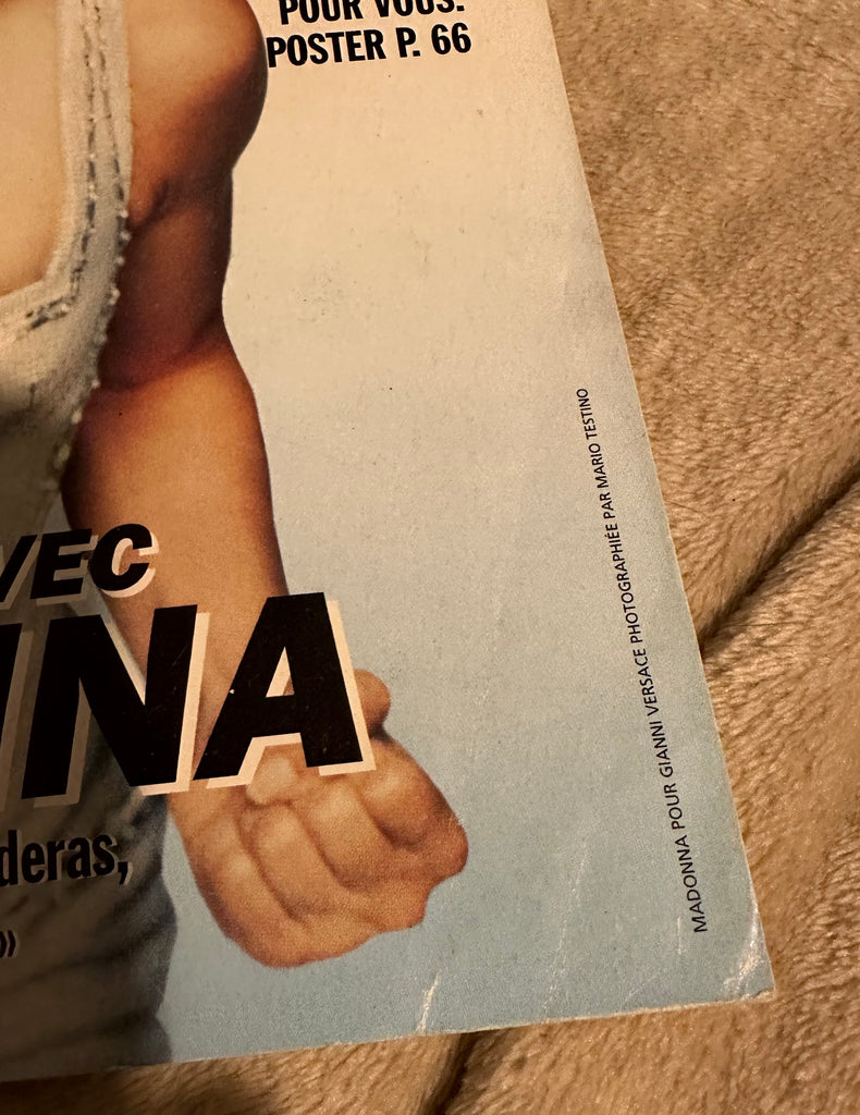 Madonna Max French Magazine 1995 Used Borderline MUSIC