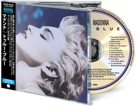 MADONNA - True Blue + 2 REMIXES (Japanese Edition) CD - New