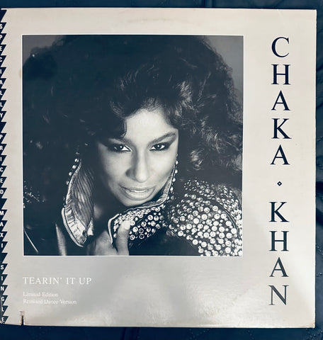 Chaka khan - TEARIN' IT UP -  12" Single LP Vinyl - Used