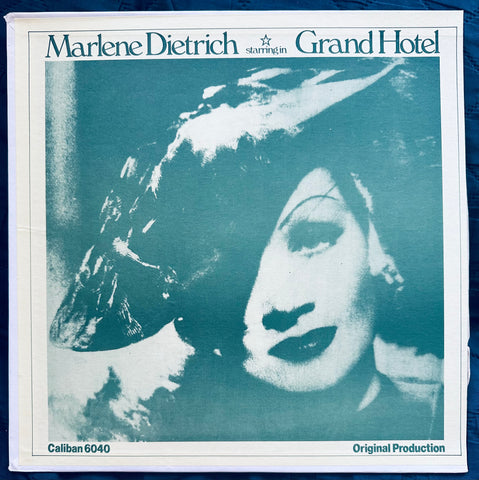 Marlene Dietrich - Grand Hotel LP Vinyl used