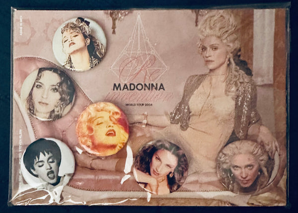 Madonna reinvention tour merch pin set official