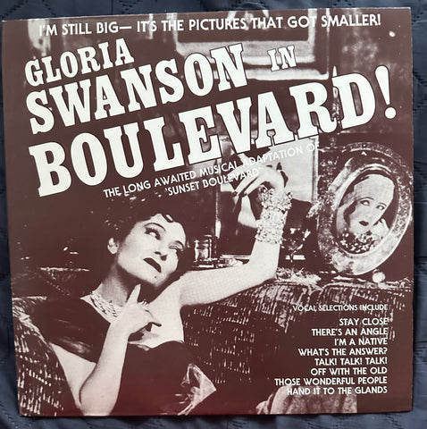 Gloria Swanson in Sunset Boulevard LP vinyl used