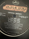 Crystal Waters 100% Pure Love (12" Single) LP PROMO Vinyl - Used