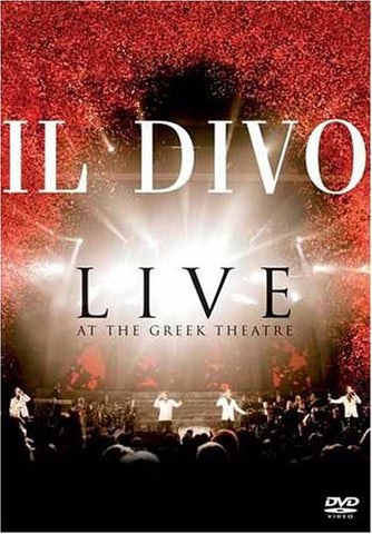 IL DIVO LIVE at The Greek Theatre DVD - NEW