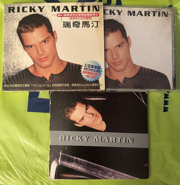 Ricky Martin Japan CD & 12 postcard set with slipcase - Used ...