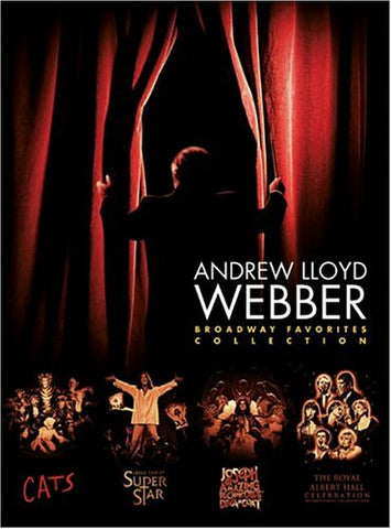 Andrew Lloyd Webber - The Broadway Favorites Collection 4xDVD box set - Used