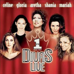 DIVAS LIVE '98 CD (Celine, Shania, Gloria, Mariah, Aretha) - Used