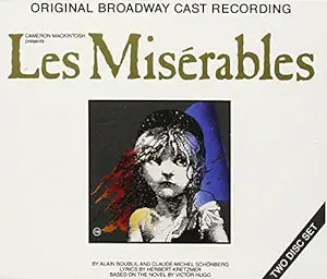 Les Miserables - Original Broadway Cast (1987) recording 2CD set - Used