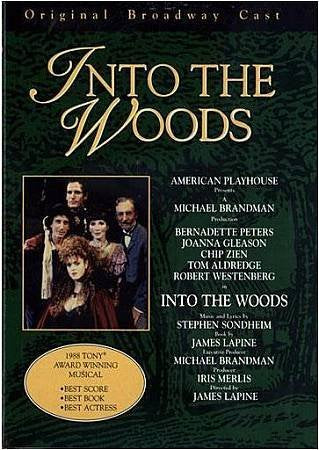 Into The Woods - Bernadette Peters Original Broadway Cast DVD - Used