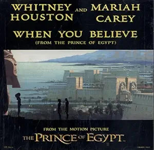 Whitney Houston and Mariah Carey - When You Believe (CD single) Used