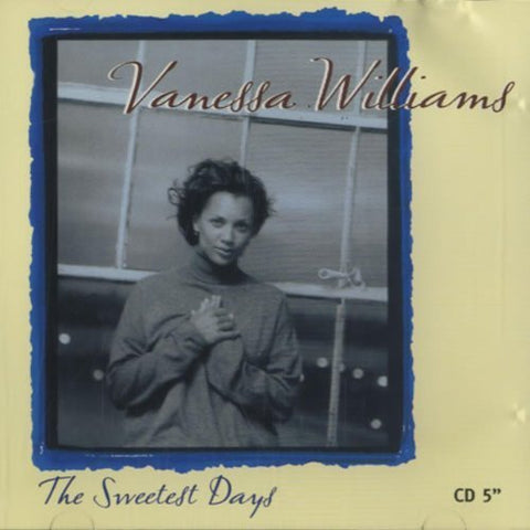 Vanessa Williams - The Sweetest Days pt 2 (Holiday version) US CD single - Used