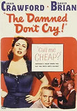 Joan Crawford - The Damed Don't Cry! DVD - Used