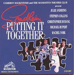 Sondheim's Putting It Together - 1993 Cast recording 2CD - Used