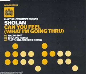 Sholan - Can You Feel (What I'm Going Thru) Import CD single - New