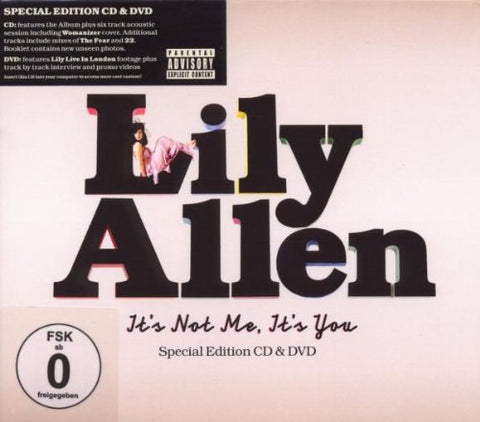 Lily Allen - It's Not Me, It's You Special Edition Import CD/DVD [PAL/Pressing]  - New