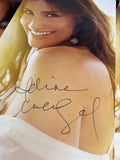 Idina Menzel autographed promotional I STAND poster flat