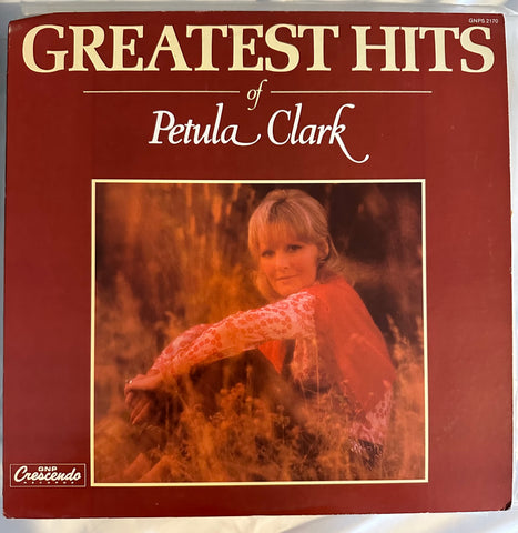 Petula Clark - GREATEST HITS Of Petula Clark -  '84 Original LP VINYL - used