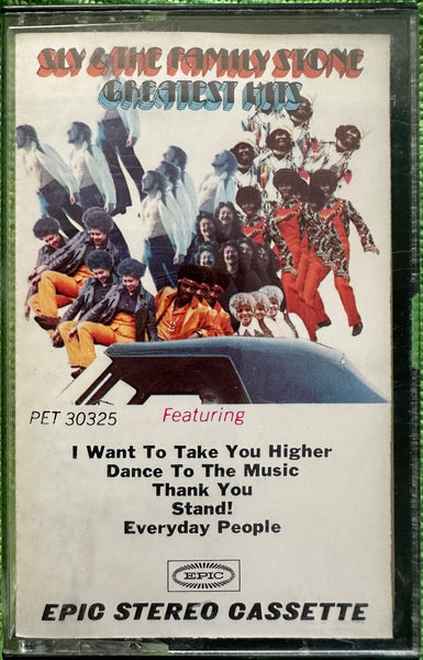 Sly and the Family Stone - greatest hits cassette tape - Used