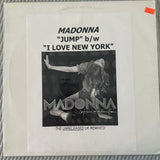 Madonna - Jump / I Love New York (12" White Label Mixes) LP Vinyl - Used