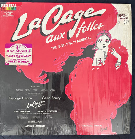 La Cage aux Folles vinyl original cast recording