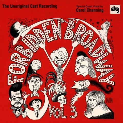 Forbidden Broadway VOL. 3 : The Hit Musical Revue Compilation Cast Recording CD - Used