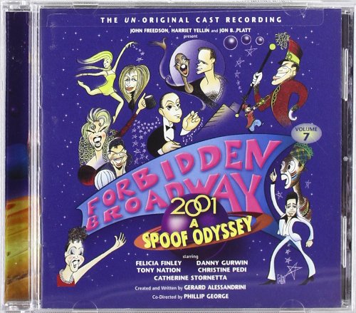 Forbidden Broadway  2001 A Spoof Odyssey - Musical Cast Recording CD - Used