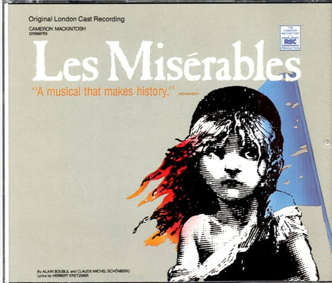 Les Miserables - Original LONDON Cast (1985) recording 2CD set - Used