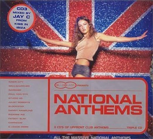 Club Classics Presents NATIONAL ANTHEMS  (Import 3CD) Used