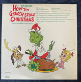 How the Grinch Stole Christmas LP Vinyl used