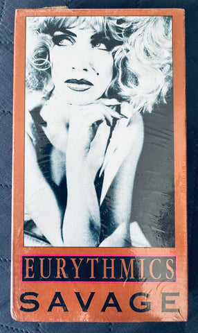 Eurythmics - Savage VHS 1988 new factory sealed