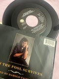 Donna Summer with Mickey Thomas - ONLY THE FOOLS SURVIVE  7" 45 record vinyl - Used