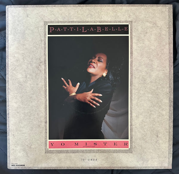 Patti LaBelle - Yo Mister 12" single LP Vinyl- Used