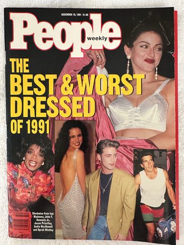 Madonna - people magazine 1991  best & worst dressed - Used