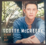Scotty McCreery "Clear As Day"  Deluxe CD, Postcards, signed booklet, baseball cards, 72 magazine) Used