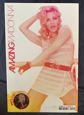 Madonna - Amazing 2008 Import book/mag