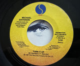 Michael Davidson - Turn it Up (REMIX) PROMO 45 Record 7" - Used